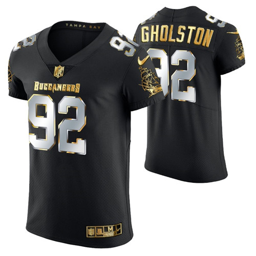 buccaneers-william-gholston-golden-edition-jersey-black-men's
