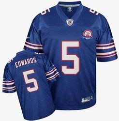 buffalo bills 5 trent edwards baby blue jerseys-1