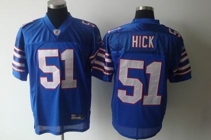 buffalo bills 51 hick light blue jerseys