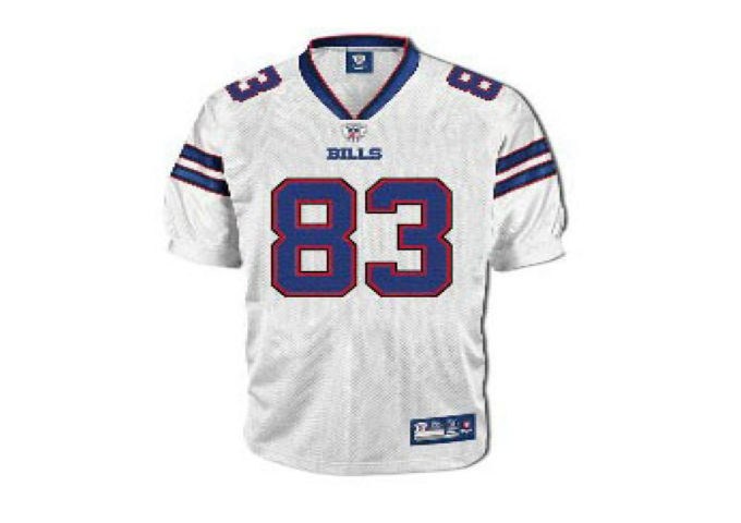 buffalo bills 83 ruvell martin jersey white