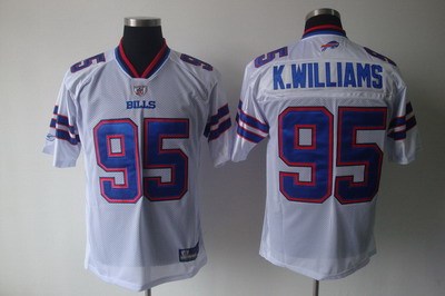 buffalo bills jerseys #95 kyle williams white authentic jersey