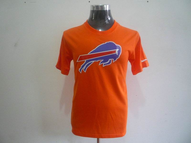 buffalo bills sideline legend authentic logo dri-fit t-shirt-orange