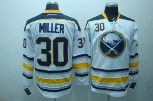 buffalo sabres 30 ryan miller stitched white jersey