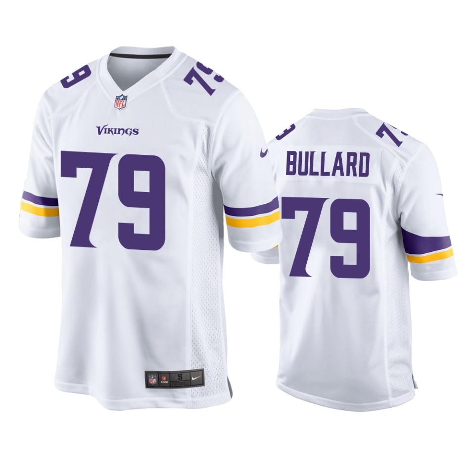 bullard vikings game white jersey