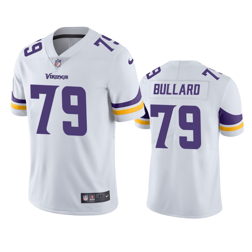 bullard vikings vapor limited white jersey