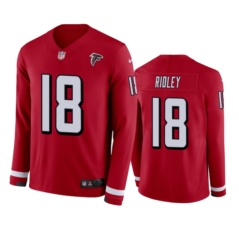 calvin-ridley-falcons-red-therma-long-sleeve-jersey