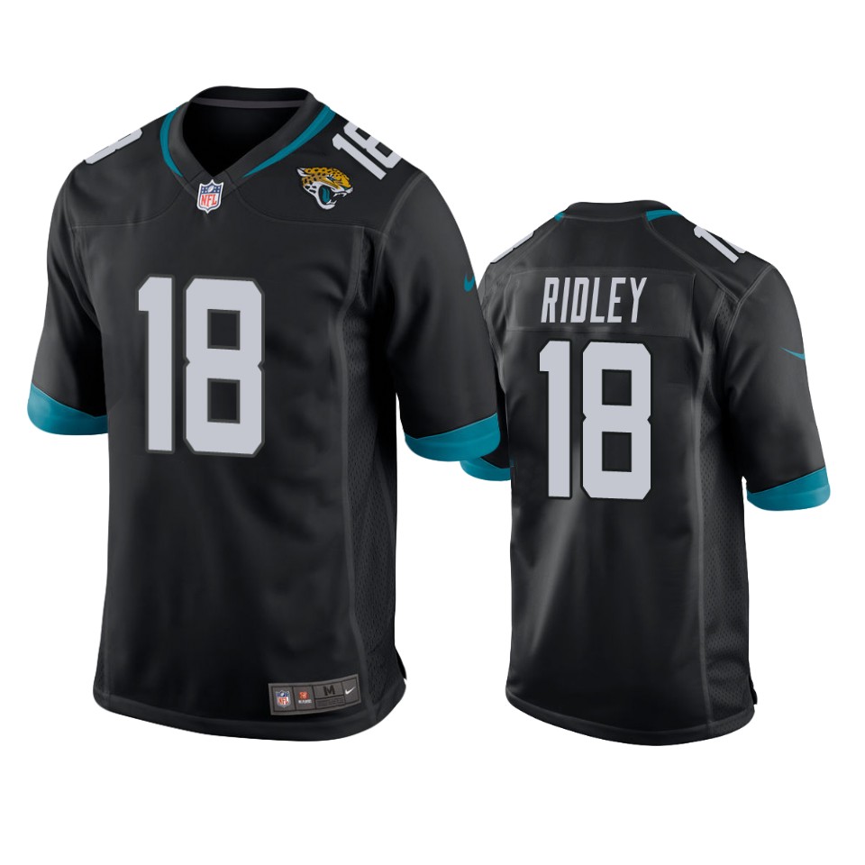 calvin ridley jaguars black game jersey