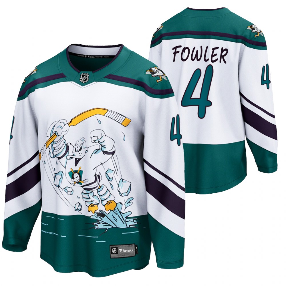 cam fowler Anaheim Ducks 2021 Special Edition White Men Jersey Reverse Retro