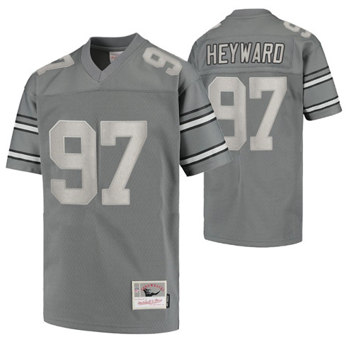 cameron-heyward-jersey-metal-replica-charcoal