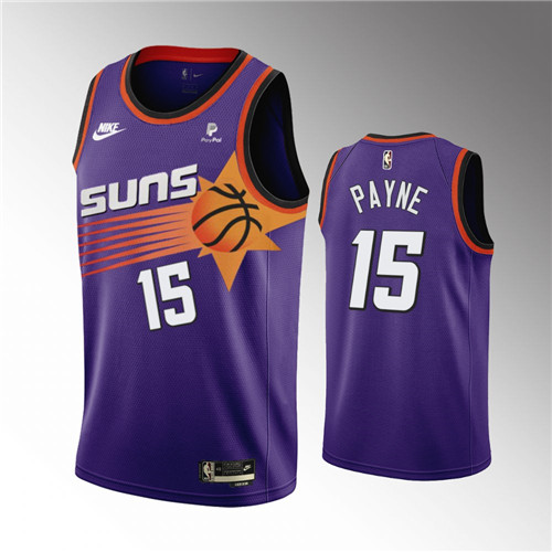 Phoenix Suns Cameron Payne 2022-23 Classic Edition Purple stitched Jersey #15