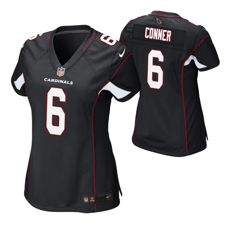 cardinals-james-conner-game-women's-jersey-black