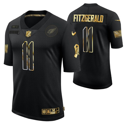 cardinals-larry-fitzgerald-golden-limited-jersey-black-men