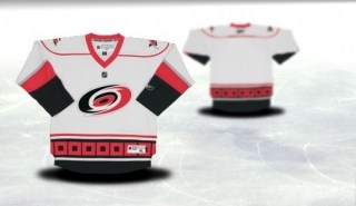 carolina hurricanes youth white jersey (blank or customized)