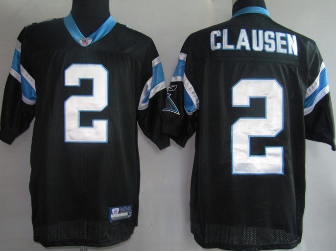 carolina panthers 2# clausen black