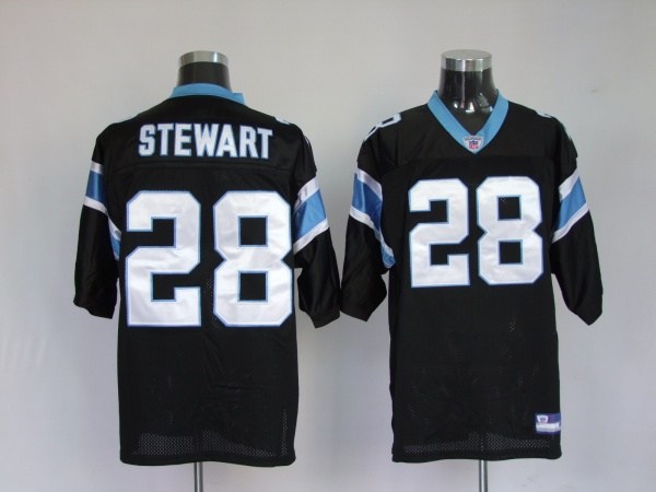 carolina panthers 28 jonathan stewart black