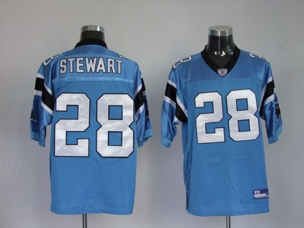 carolina panthers 28 jonathan stewart blue