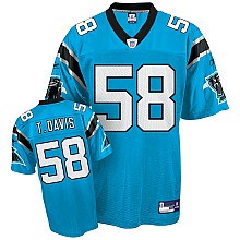 carolina panthers 58 thomas davis blue