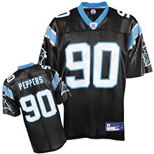 carolina panthers jerseys #90 julius peppers team black color jersey