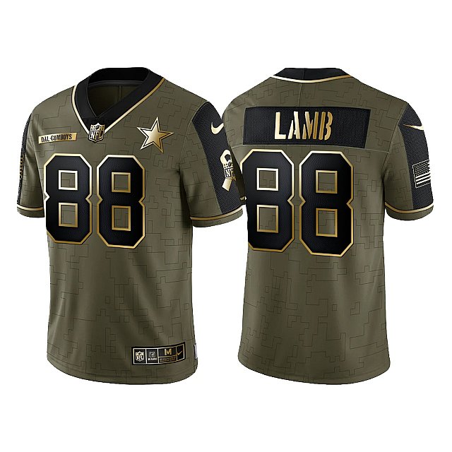 ceedee-lamb-cowboys-2021-salute-to-service-olive-golden-limited-jersey-middle