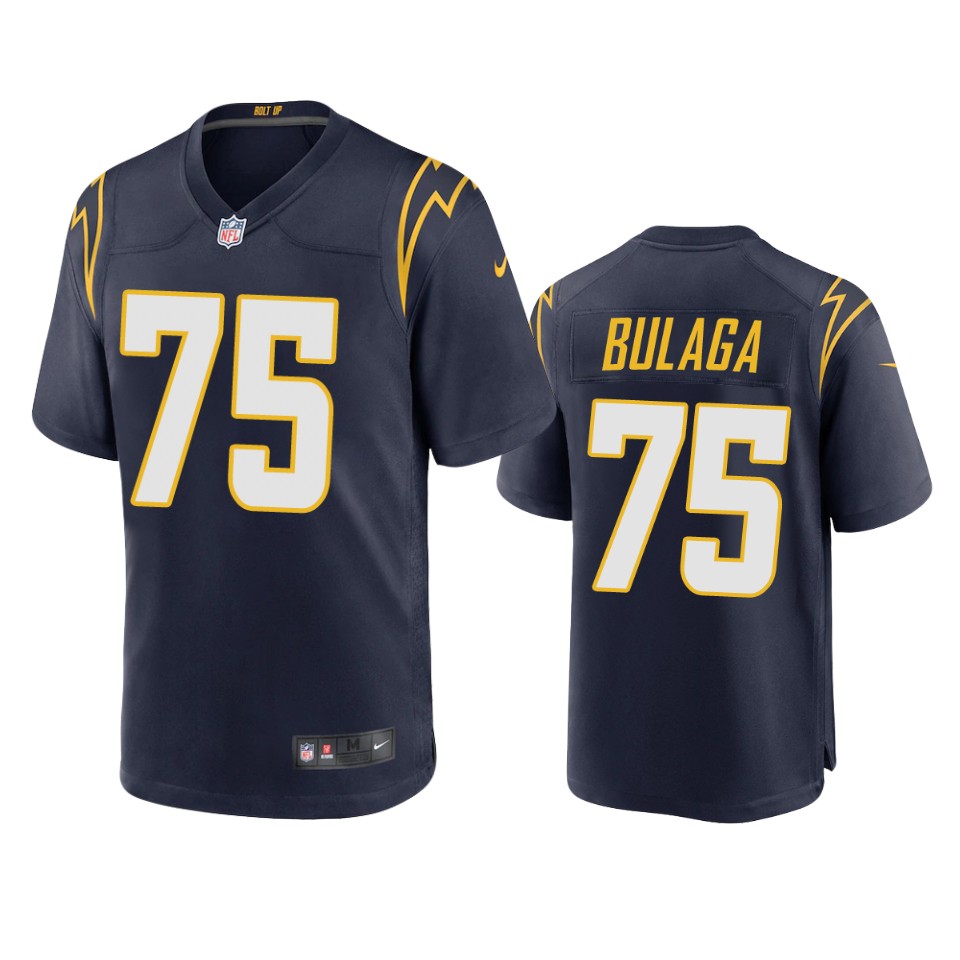 chargers bryan bulaga navy alternate game jersey