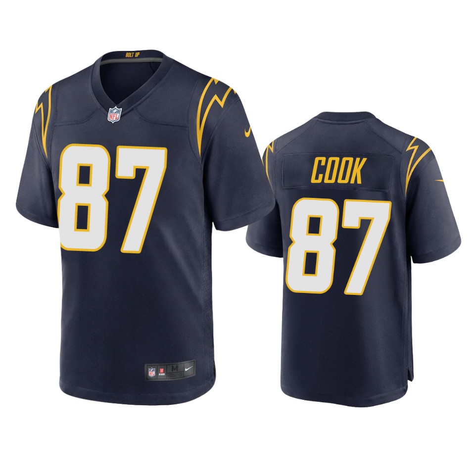 chargers jared cook navy alternate game jersey