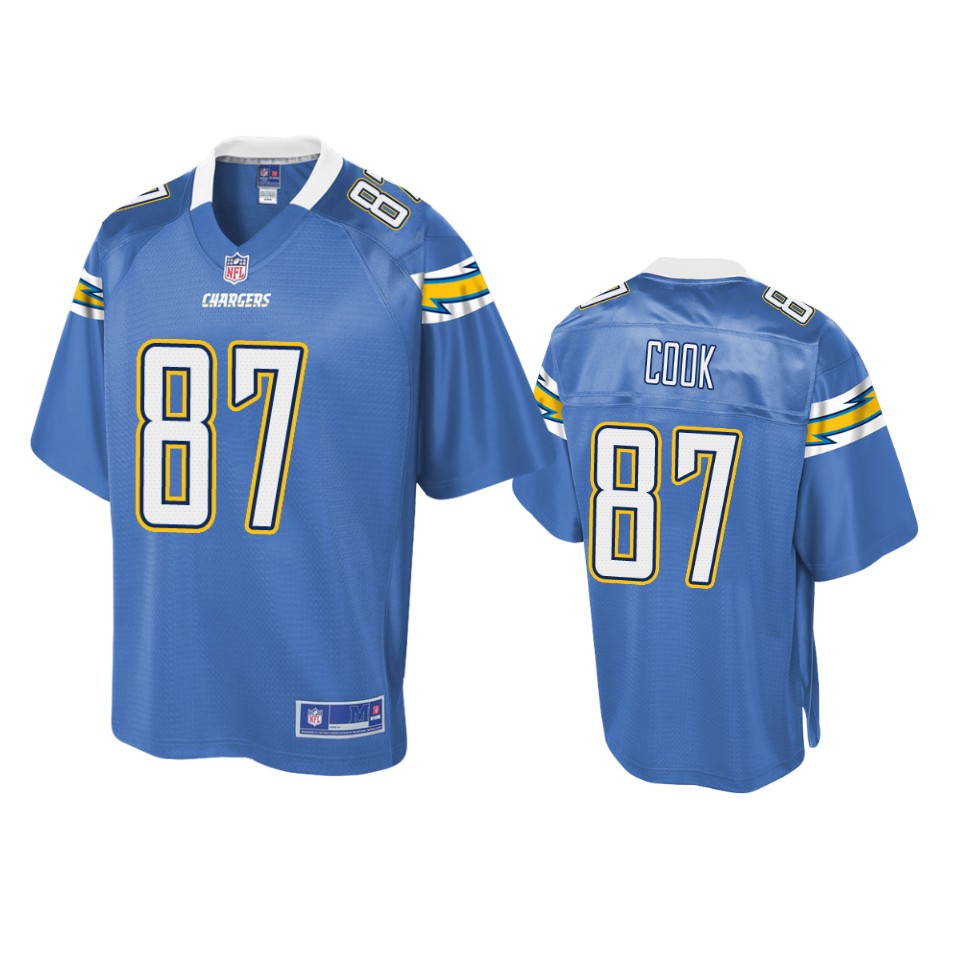 chargers jared cook powder blue pro line jersey