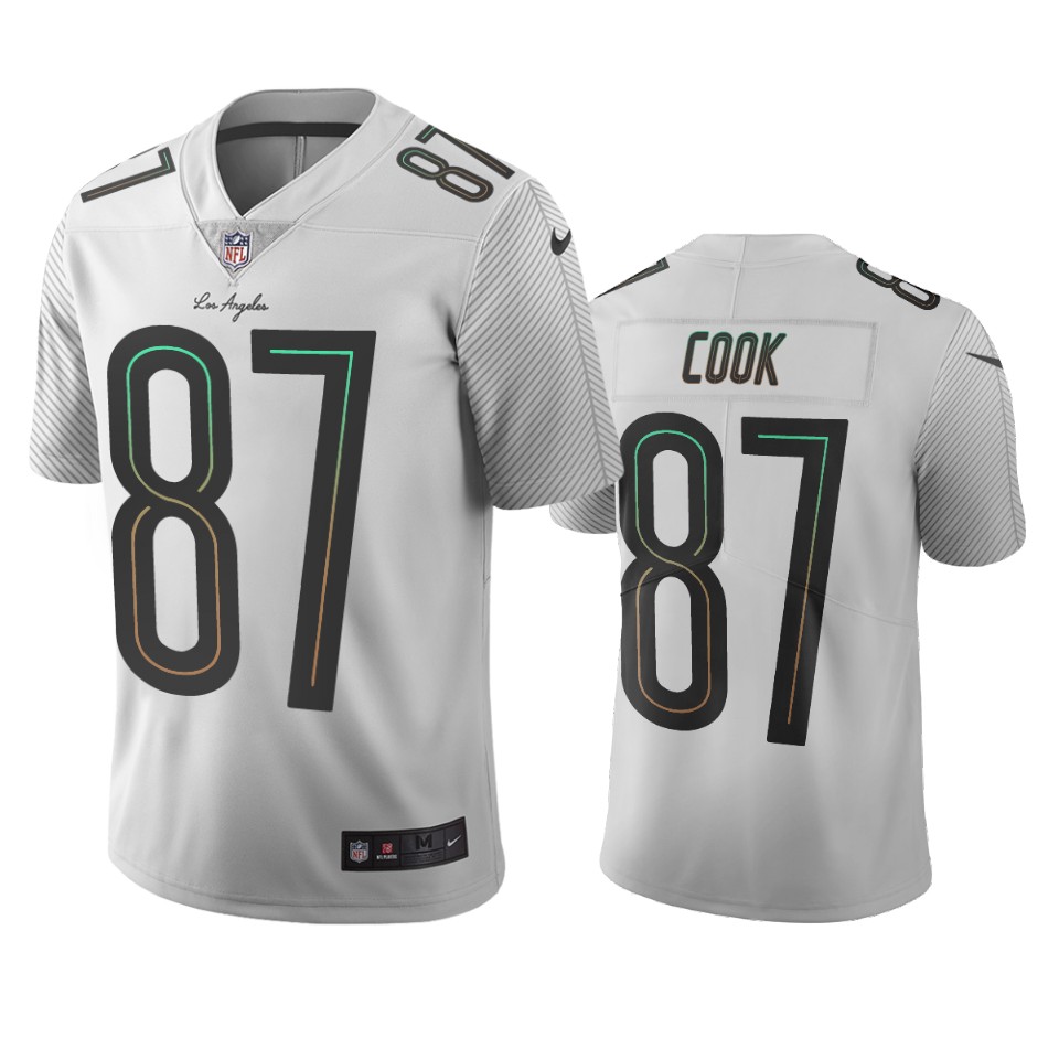 chargers jared cook white city edition jersey