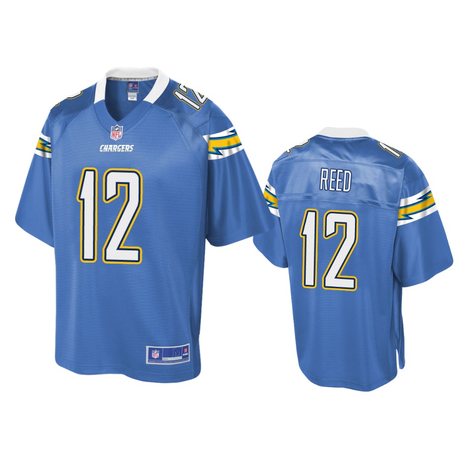 chargers joe reed powder blue pro line jersey