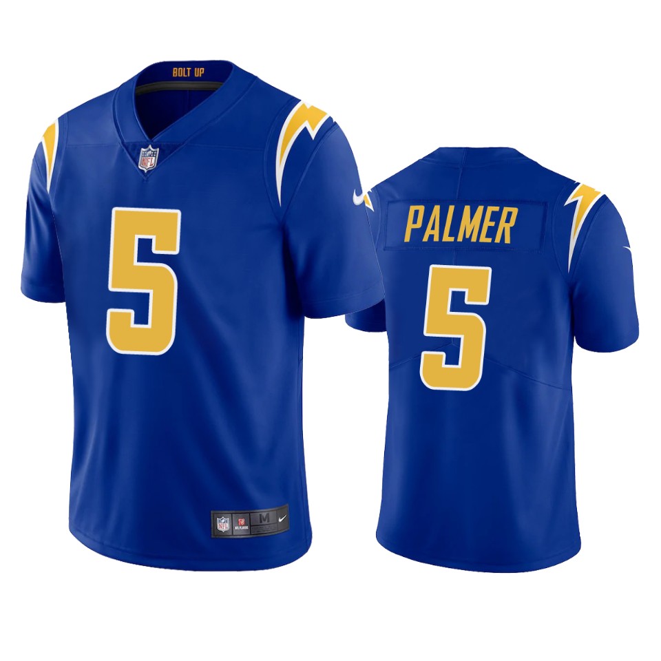 chargers josh palmer royal vapor jersey
