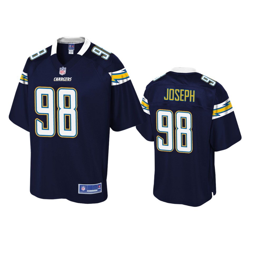 chargers linval joseph navy pro line jersey
