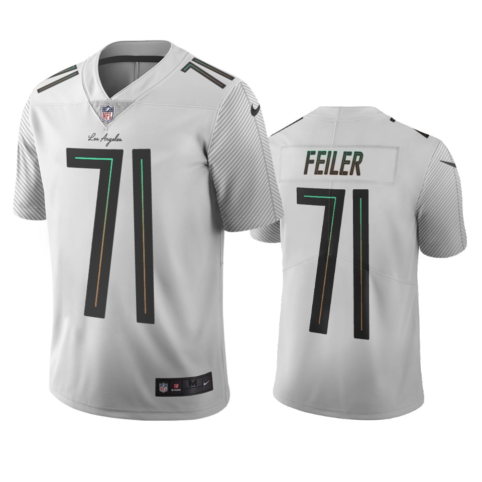 chargers matt feiler white city edition jersey