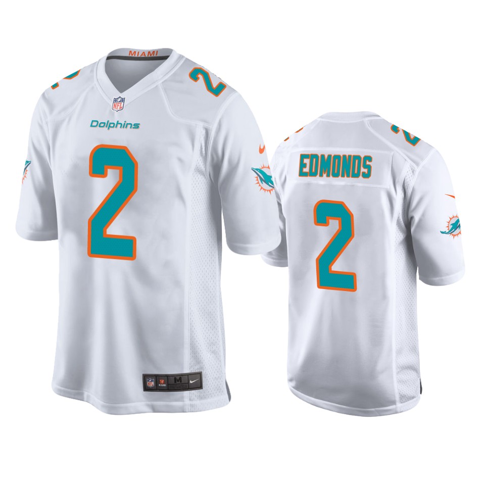 chase edmonds dolphins game white jersey