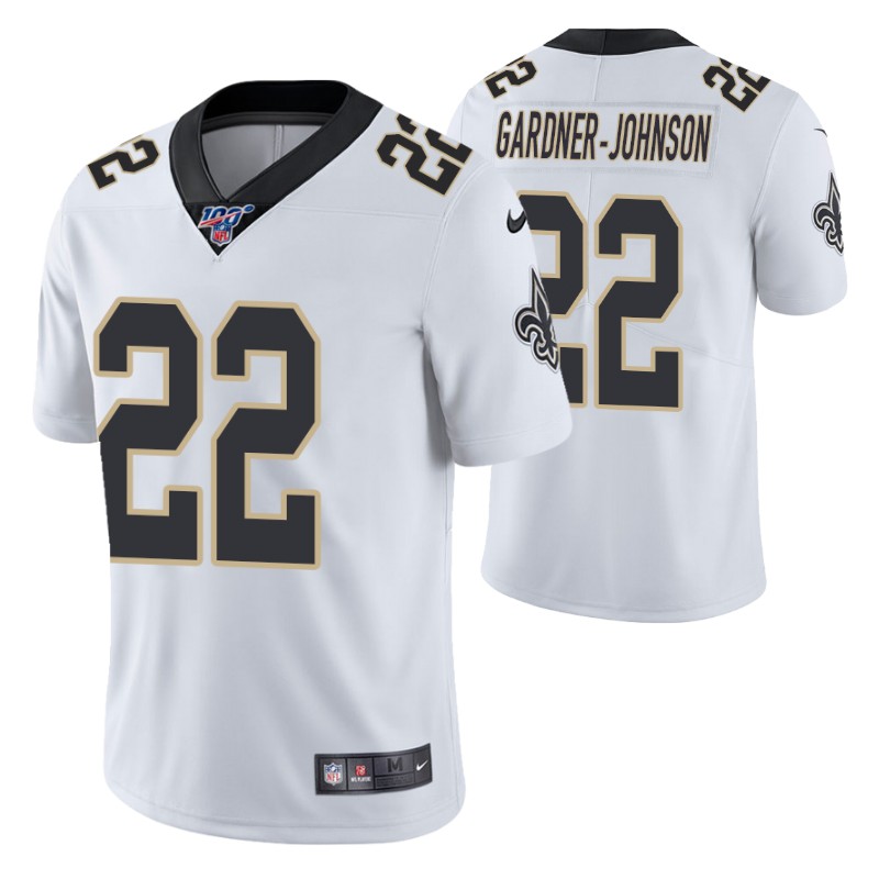 chauncey-gardner-johnson-100th-season-vapor-limited-white-jersey