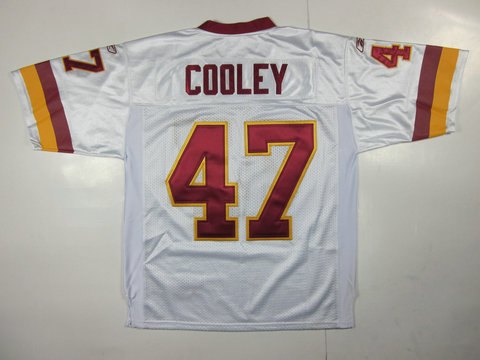 cheap jerseys NFL Washington Red Skins 47 Cooley White jerseys cheap