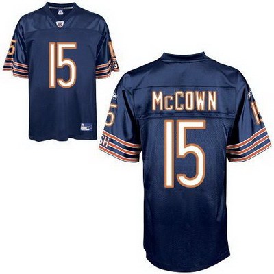 chicago bears #15 josh mccown blue nfl jerseys