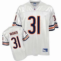 chicago bears #31 nathan vasher white jersey