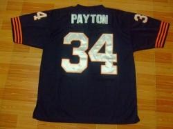 chicago bears #34 payton blue jerseys