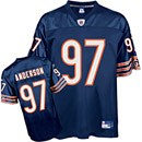 chicago bears #97 mark anderson team color jersey