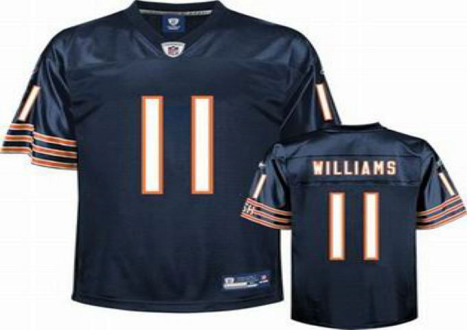 chicago bears 11 roy williams navy blue