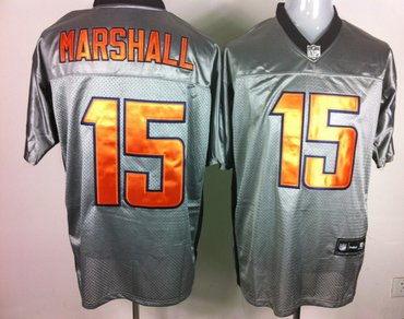 chicago bears 15 brandon marshall gray shadow jerseys