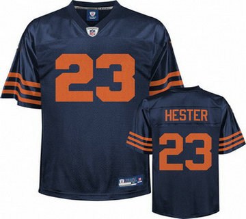 chicago bears 23 devin hester dark blue jerseys new