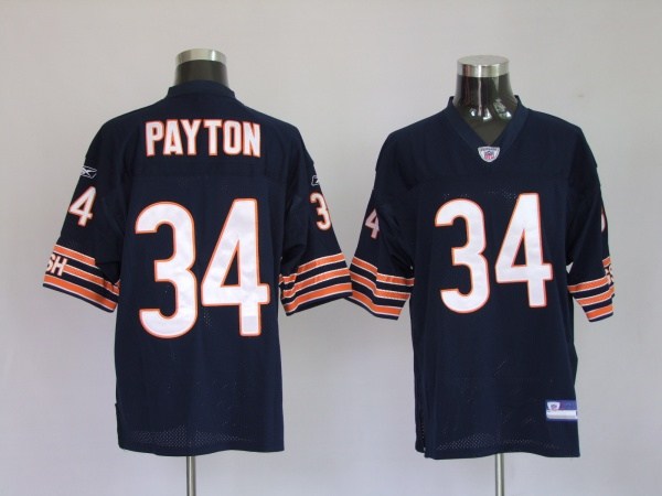 chicago bears 34 payton navy
