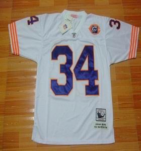 chicago bears 34 walter payton premier white color big number mitchellandness jersey