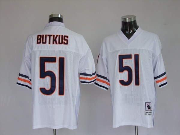 chicago bears 51 butkus white