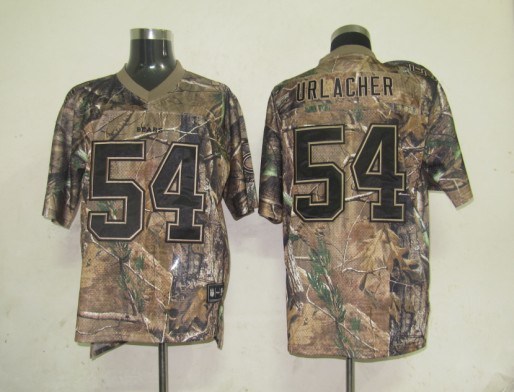 chicago bears 54# urlacher camo jersey