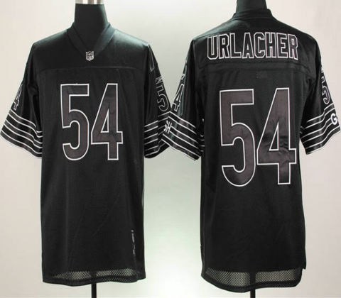 chicago bears 54 brian urlacher black jerseys
