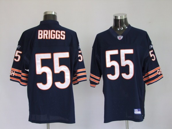 chicago bears 55 lance briggs navy