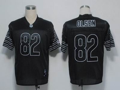 chicago bears 82 greg olsen black jerseys