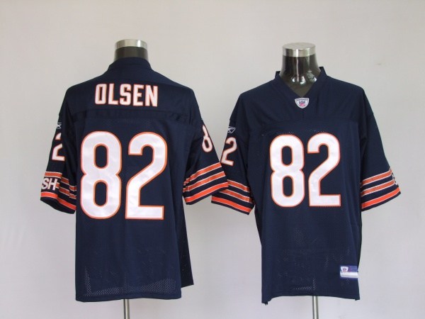 chicago bears 82 greg olsen navy
