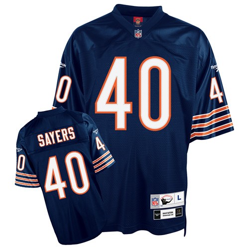 chicago bears gale sayers 40 throwback jersey